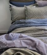 Sateen bed linen set Twist Dark - Image 3