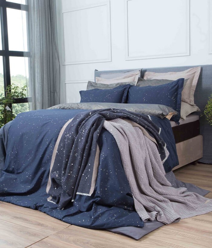 decoflux-patalynes-komplektas-cosmos-dark-bed-linen-set-pillowcase
