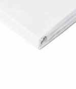 Sateen flat sheet White