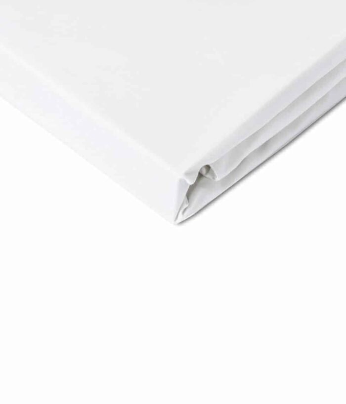 Sateen flat sheet White - Image 1
