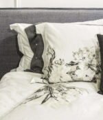 Sateen Pillow Case Floral Sense Monochromia - Image 2
