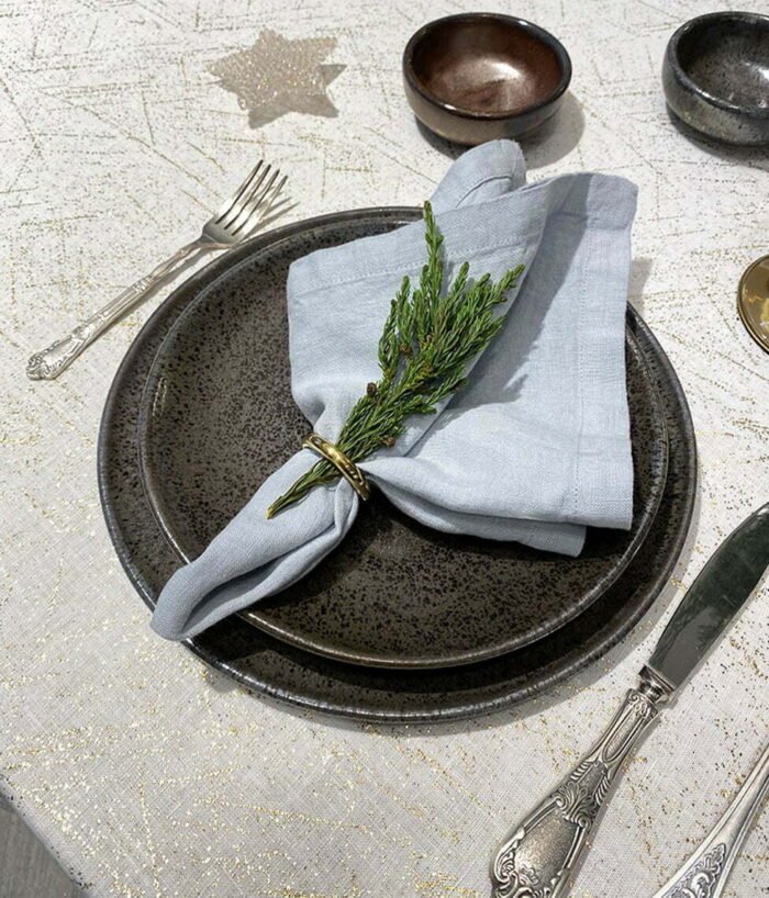 Linen table napkin Alu - Image 2