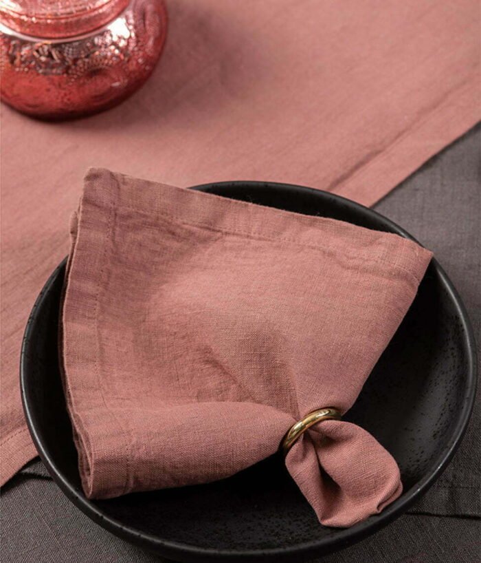Lininė stalo servetėlė Clay - Image 1