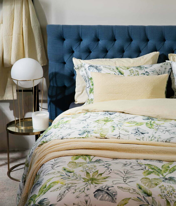 Decoflux-patalynės-komplektas-Flora-costera-almond-gėlėta-satinas-bed-linen-set-pillowcase