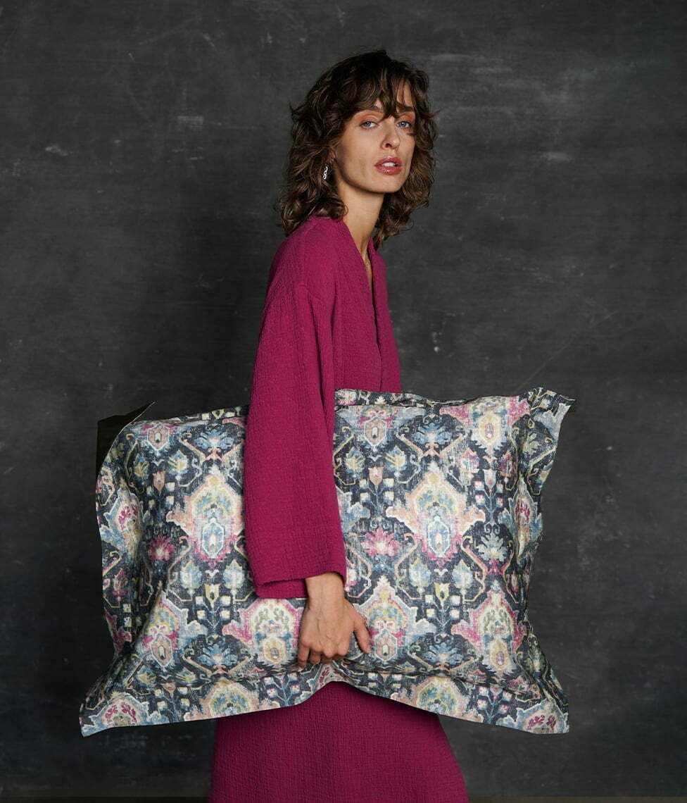 satino-pagalves-uzvalkalas-rustic-1 Sateen pillow case Heritage Rustic Forest - Image 2