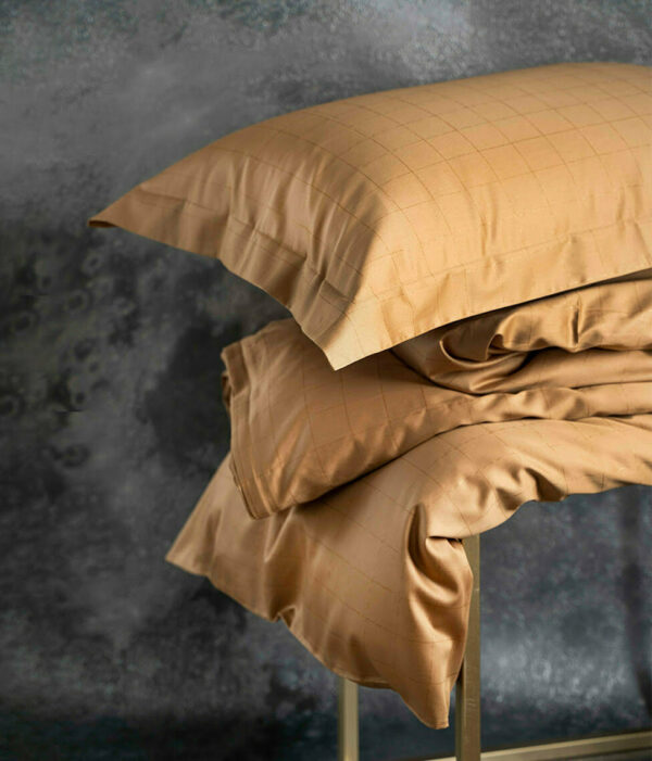 decoflux-satino-patalynes-komplektas-iq-chess-cinnamon-bed-linen-set-pillowcase