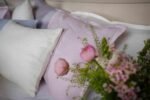 Lininės patalynės komplektas Casual Angel Pink - Image 3