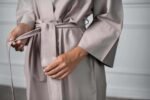 Chalatas Kimono Dream Touch Grey Cliff - Image 3