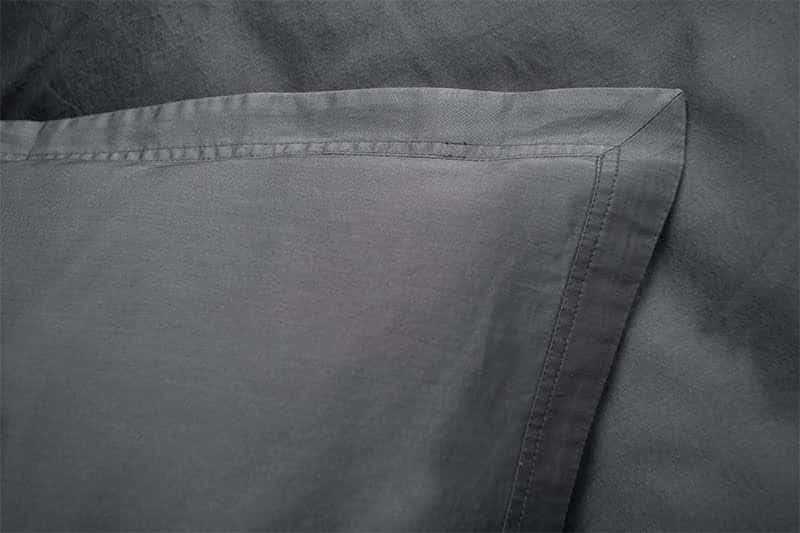 decoflux-100-stonewashed-sateen-bedlinen-dream-touch-anthracite3 Dream Touch Sateen bed linen set Anthracite - Image 6