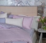 Lininės patalynės komplektas Casual Angel Pink - Image 6