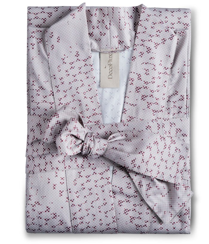 Bathrobe Kimono Mesh Almond - Image 1