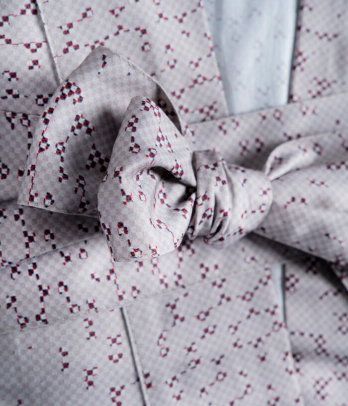 Bathrobe Kimono Mesh Almond - Image 2