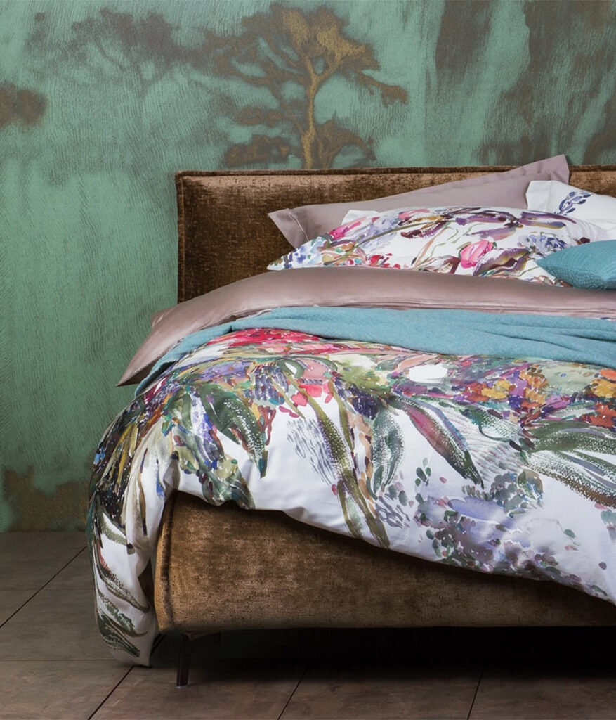 decoflux-satino-patalynes-komplektas-art-collection-irises-bed-linen-set-pillowcase