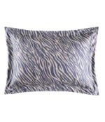 Satino pagalvės užvalkalas Zebra Almond/Figue Jam