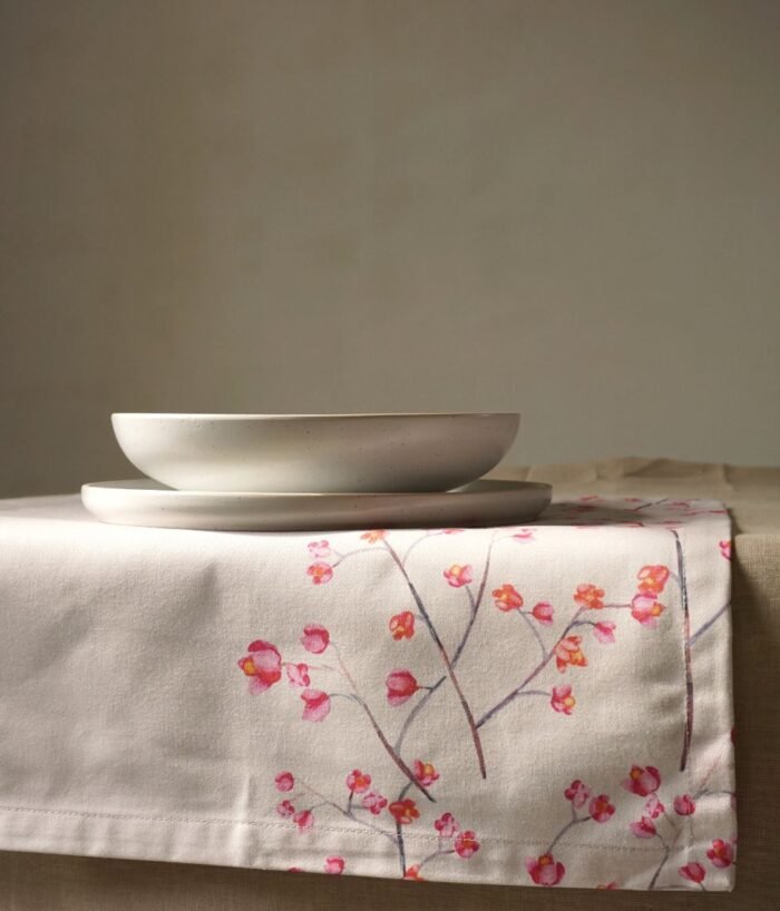 Napkin Branches Almond - Image 4