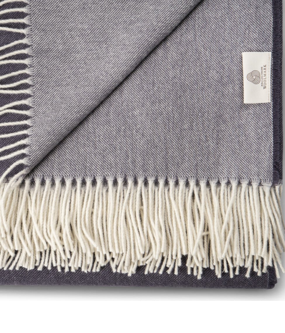 Pledas-dvipusis-double-sided-violetinis-Lavander-130x180 (3) Blanket Double Sided Lavander 130x180cm - Image 4