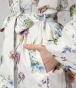 Sateen Bathrobe Kimono Midsummer - Image 6