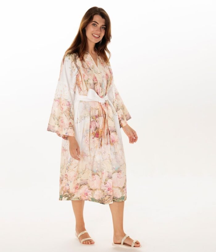 Kimono bathrobe Nostalgia by Kmieliauskaitė - Image 3