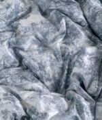 Sateen bed linen set Toile Grey - Image 6