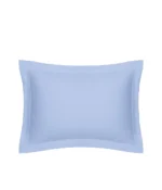 Sateen pillowcase Solid French Blue