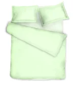 Sateen bed linen set Solid Sweet Lime