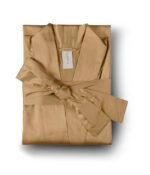 Satino chalatas kimono Solid Cinnamon - Image 4