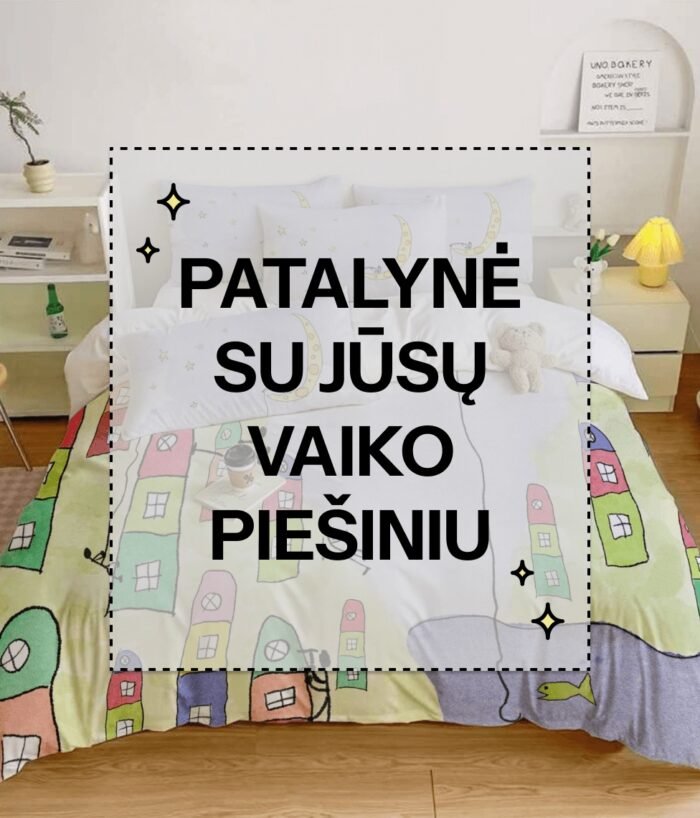 Patalynė su Jūsų vaiko piešiniu - Image 1