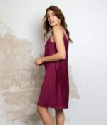 Pižama (naktiniai) Solid Burgundy - Image 4