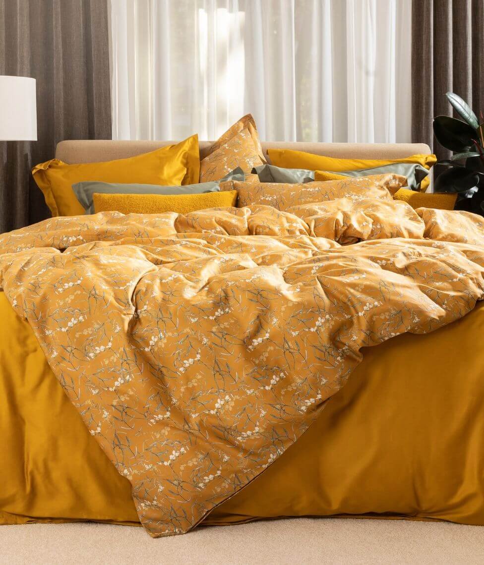 decoflux-satino-pagalves-uzvalkalas-dreamy-ochre-satinas (1) Satino pagalvės užvalkalas Dreamy Ochre - Image 4