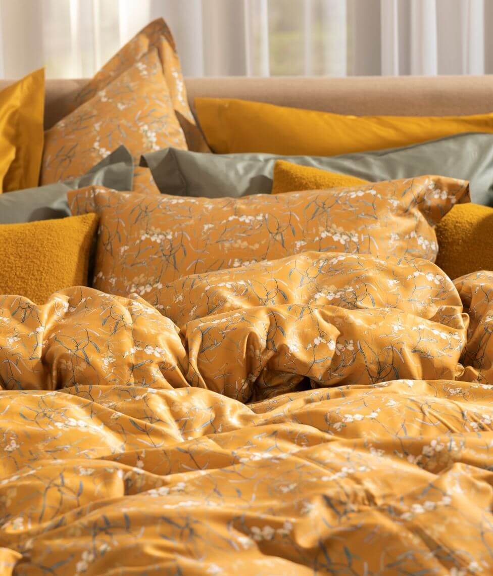 decoflux-satino-pagalves-uzvalkalas-dreamy-ochre-satinas (2) Satino pagalvės užvalkalas Dreamy Ochre - Image 3