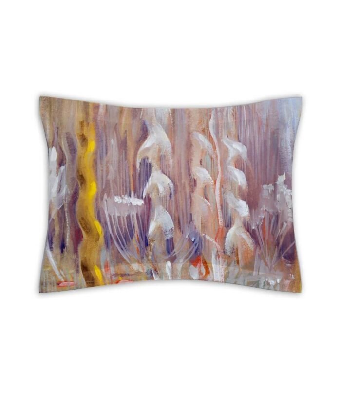 Sateen pillowcase Creation of the World X by Čiurlionis - Image 1