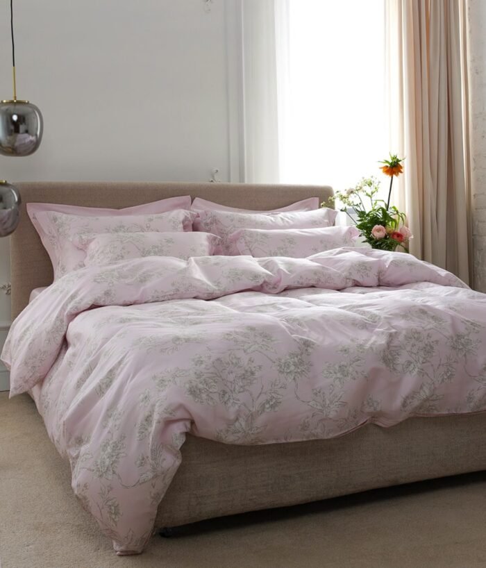 Sateen pillowcase Eden Primrose Pink - Image 5