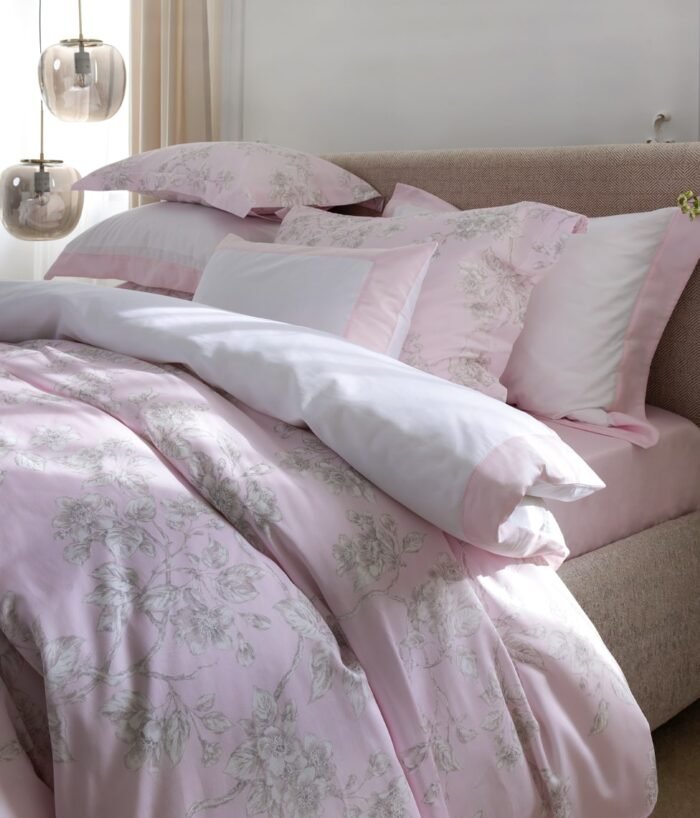Sateen pillowcase Eden Primrose Pink - Image 4