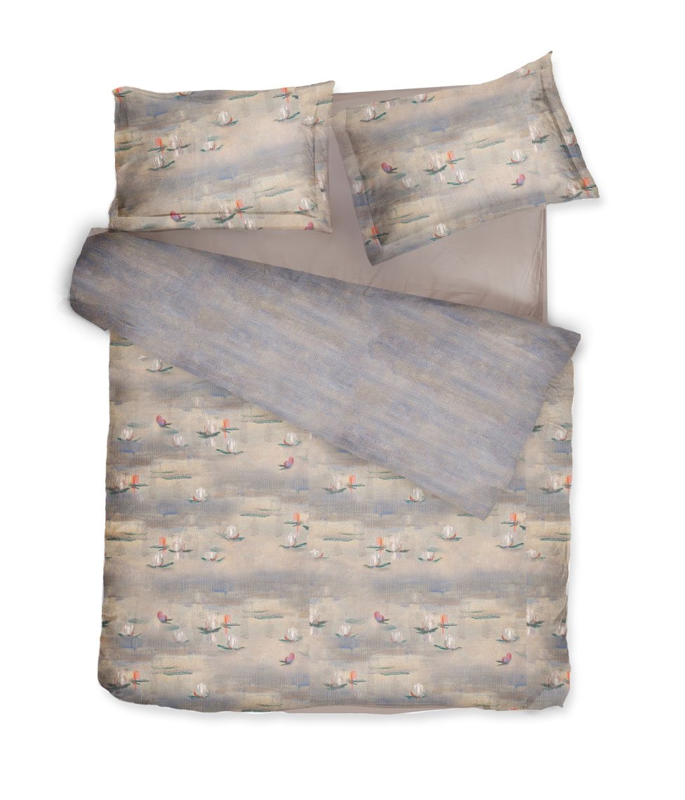 Lily_Lily back Satino patalynės komplektas Lily & Lily Back by Čiurlionis - Image 7