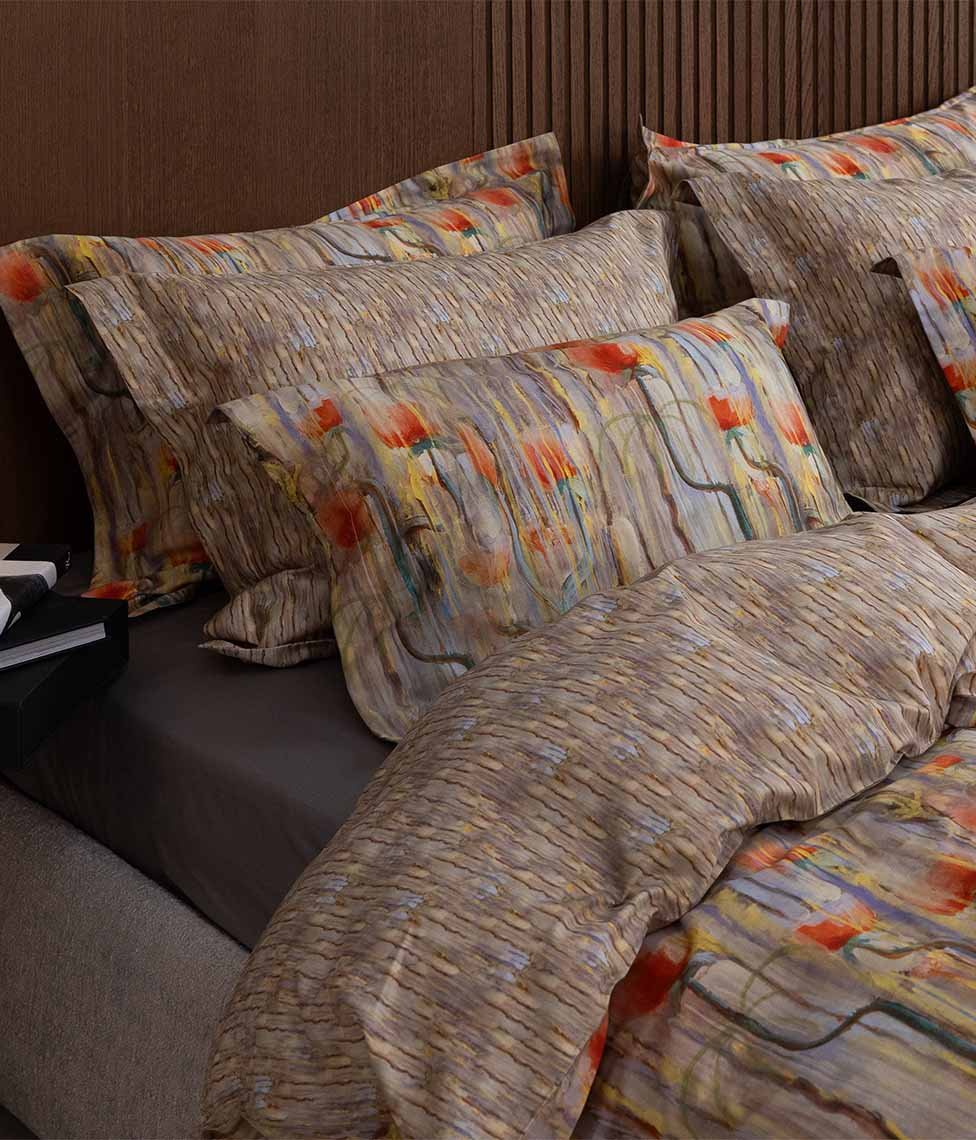 poppy6 Satino patalynės komplektas Poppy & Poppy Back by Čiurlionis - Image 4