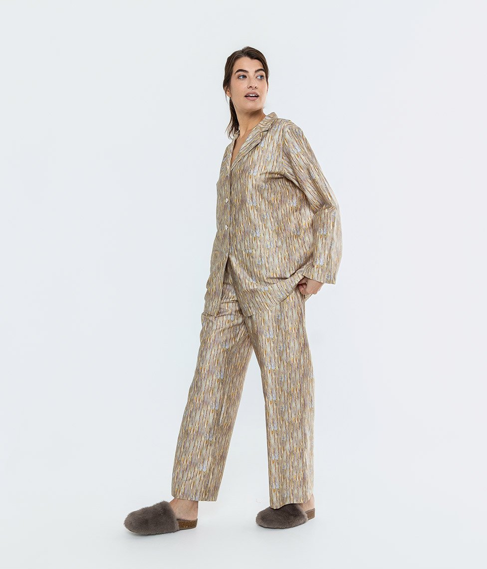 poppy back ilga pizama Pižama (marškiniai+kelnės) Poppy Back - Image 3