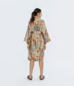 Satino chalatas kimono Poppy - Image 5