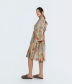 Satino chalatas kimono Poppy - Image 4